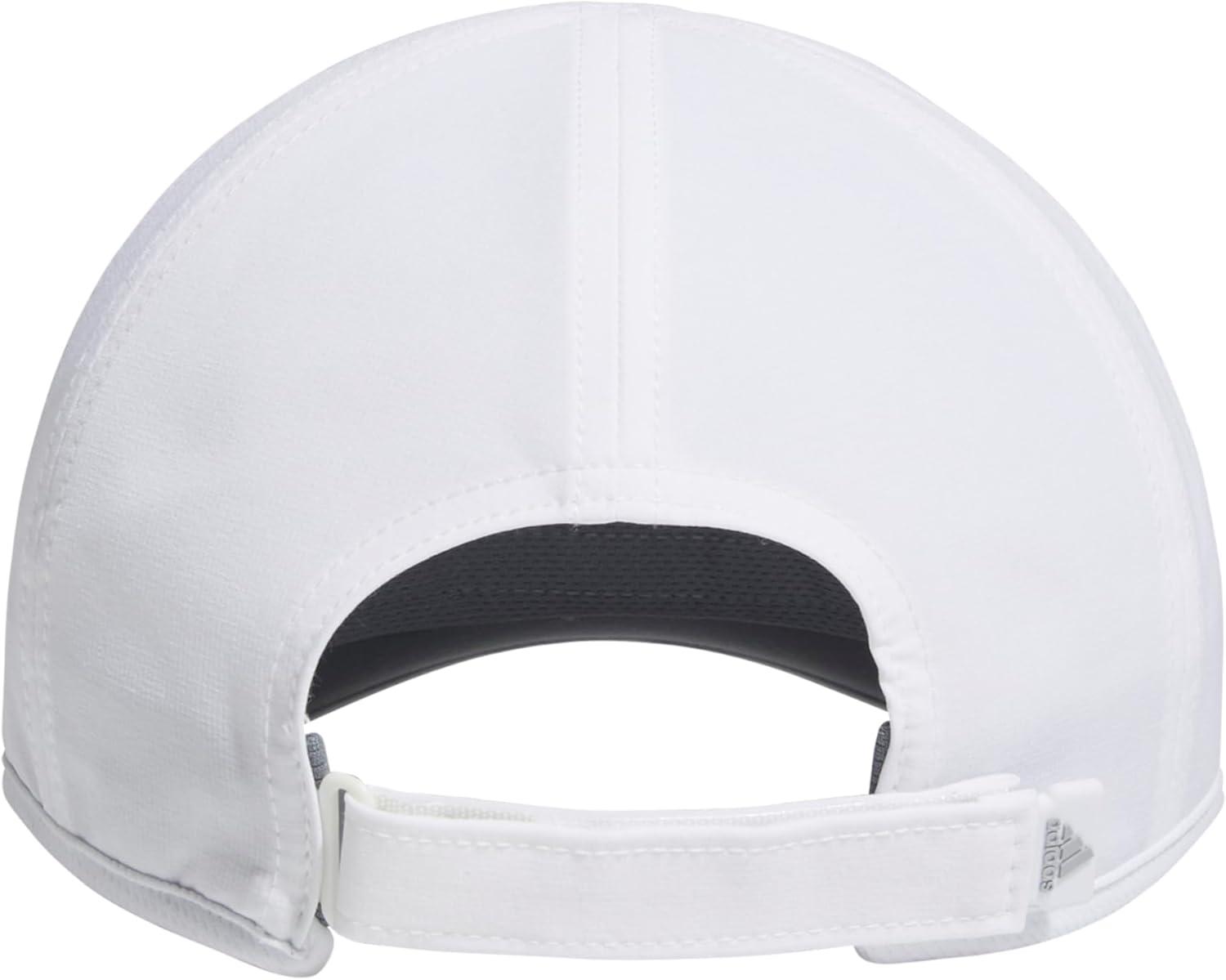 image:imageadidas Womens Superlite Hat Lightweight Athletic Running Cap for WorkoutsWhiteSilver Reflective2