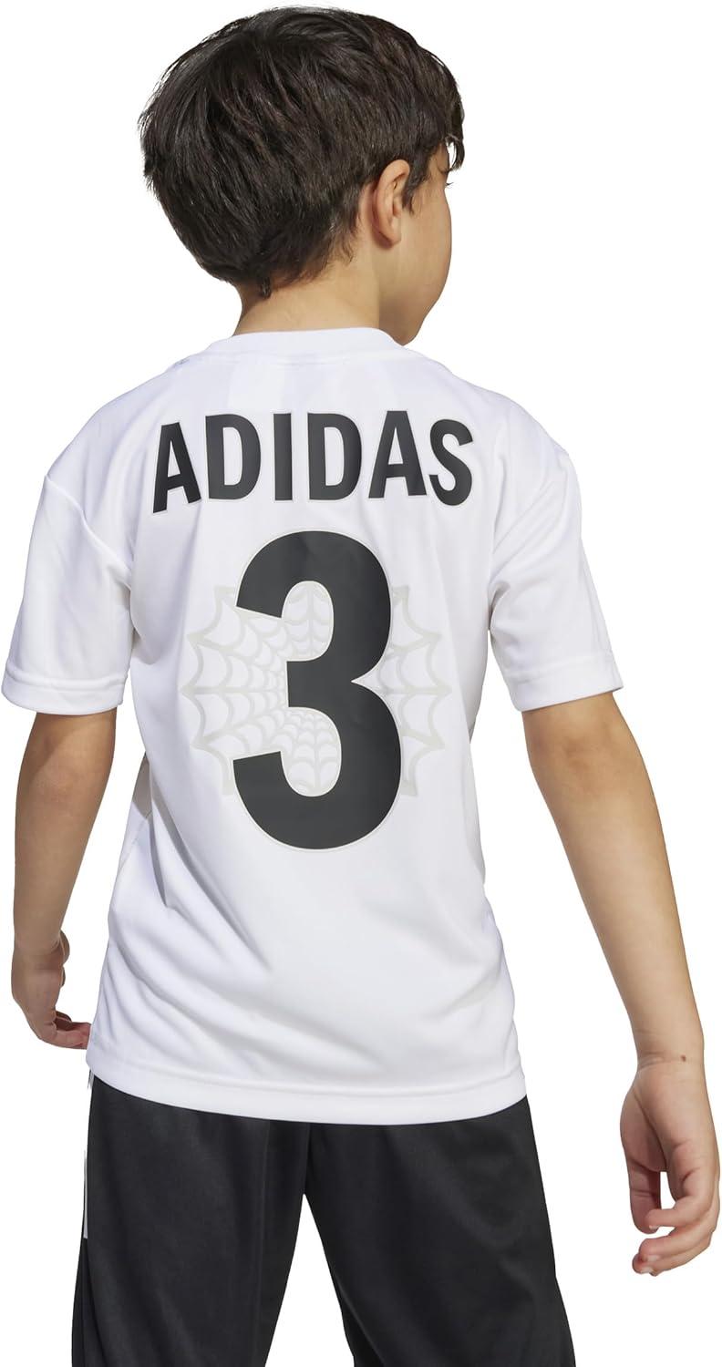 image:imageadidas boys Marvel Tshirt SetSpidermanWhiteBlack