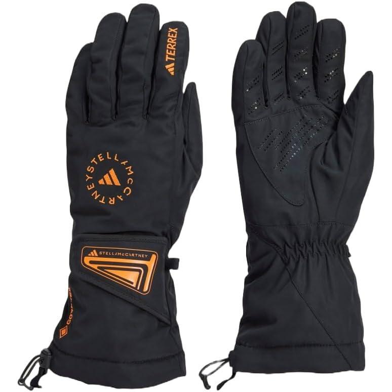 image:imageADIDAS by Stella McCartney Terrex SKI GoreTEX Gloves BlackApp Signal OrangeBlack Small