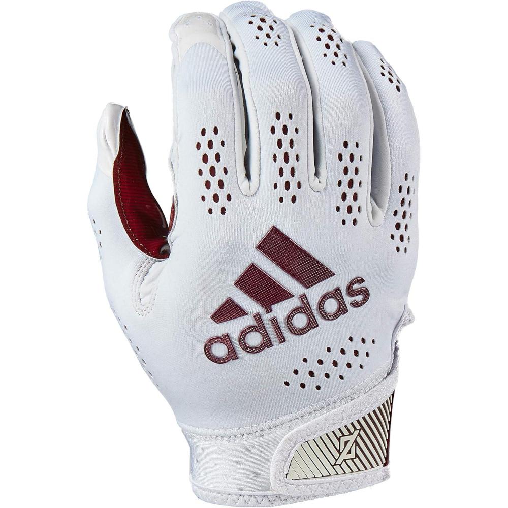 image:imageAdidas Adizero 11 Adult Football Receiver Glove Multiple Colors amp SizesWhiteMaroon
