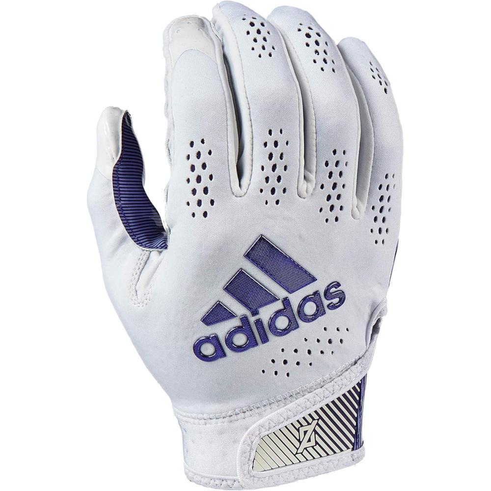 image:imageAdidas Adizero 11 Adult Football Receiver Glove Multiple Colors amp SizesWhitePurple