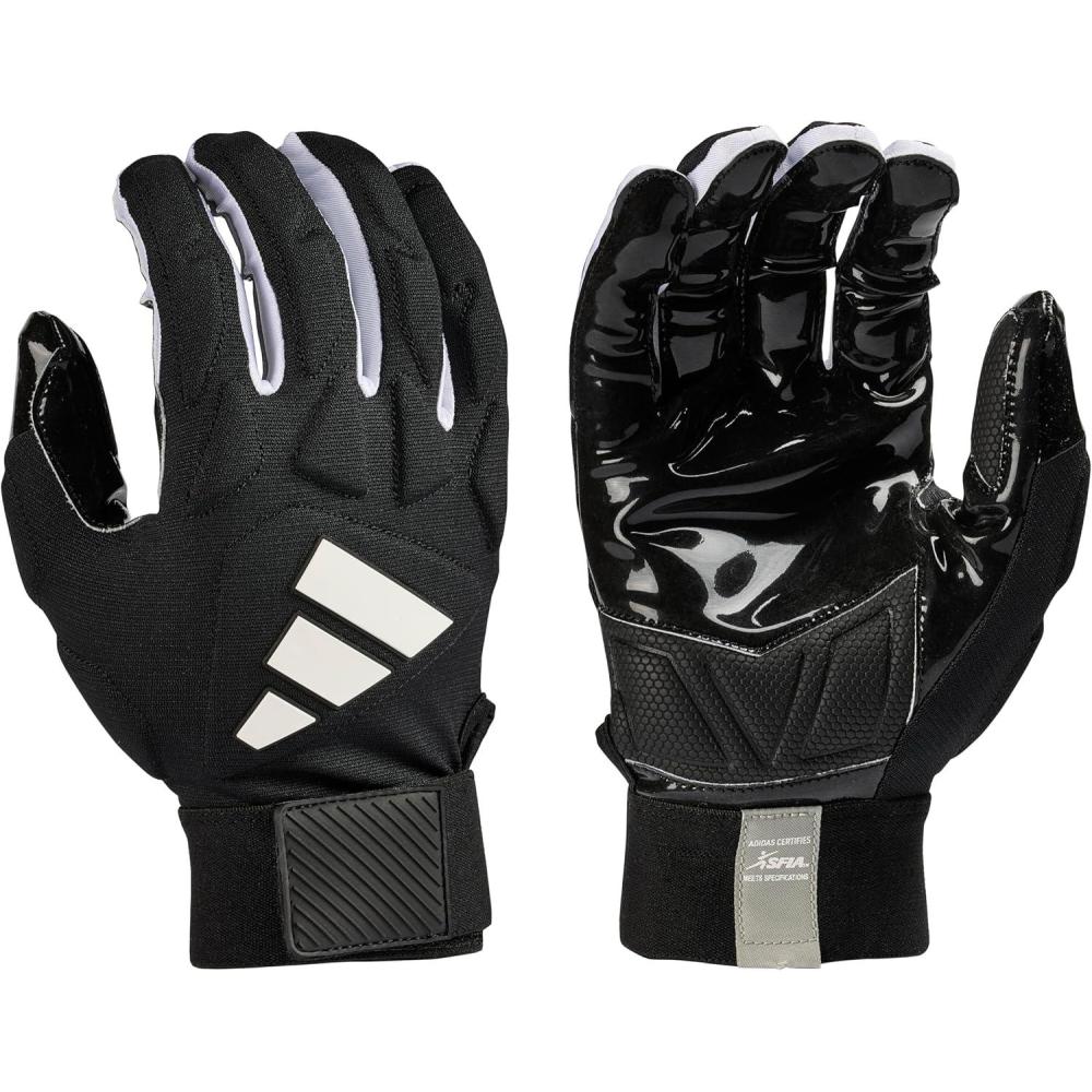 image:imageAdidas Youth Scorch Destroy 3 Full Finger Linemans Glove BlackWhite Multiple SizesXLarge