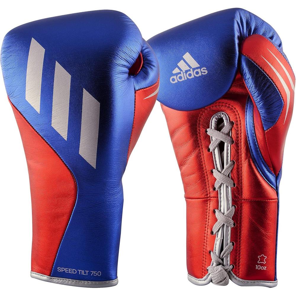image:imageSpeed Tilt 750 PRO Fight GlovesMet BlueRedSilver