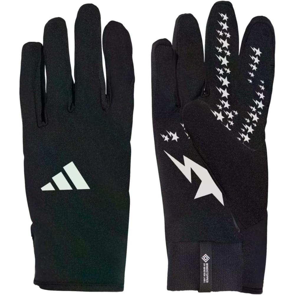 image:imageadidas BAPE Camo Windstopper Field Player Gloves Stylish amp Functional Soft Silky Fabric with Adjustable StrapsLarge