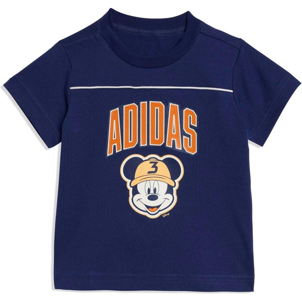 image:imageadidas Baby Disney Mickey Mouse TShirtDark BlueOff WhiteMickey Mouse