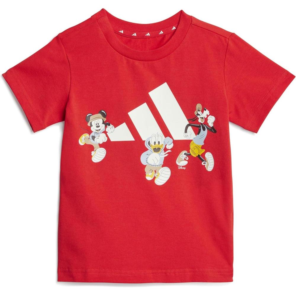 image:imageadidas Baby Disney Mickey Mouse TShirtPure RubyOff White