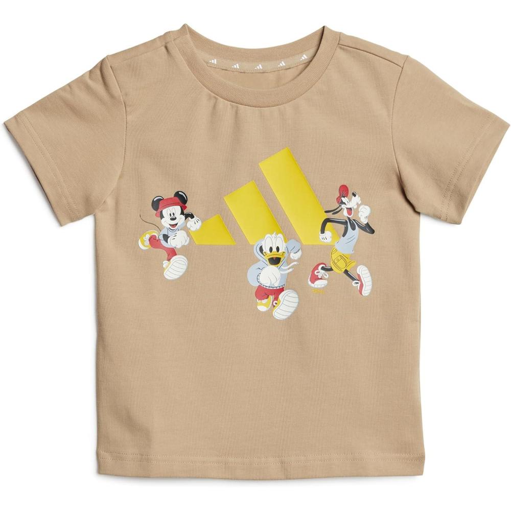 image:imageadidas Baby Disney Mickey Mouse TShirtWarm SandstoneCrew Yellow