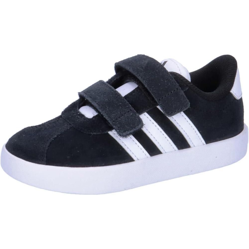 image:imageadidas Baby VL Court 30 Hook amp Loop ShoeCore Black Ftwr White Core Black