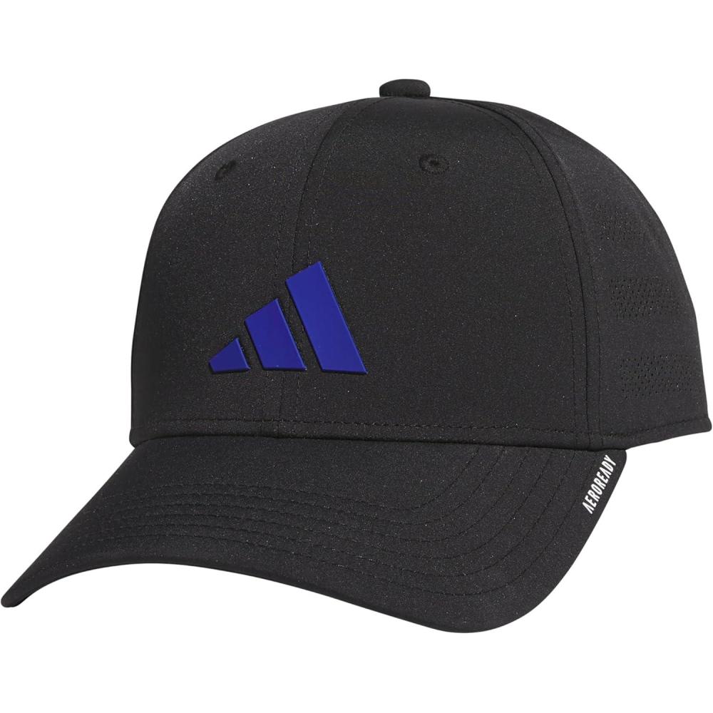 image:imageadidas Boys Gameday Hat Snapback Athletic Baseball CapBlackSemi Lucid Blue