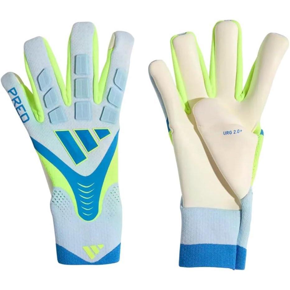 image:imageadidas Goalkeeper Predator Pro GlovesRay Blue Crystal Sky Solar Yellow