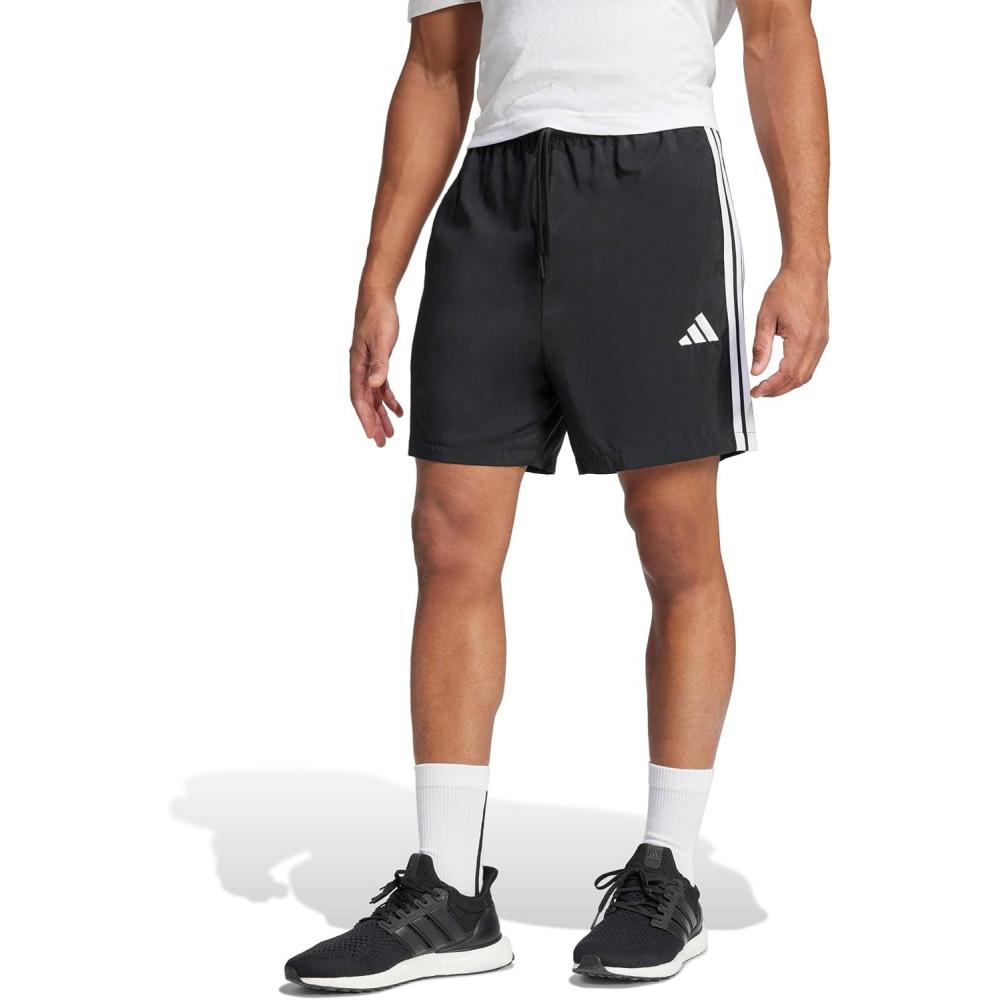 image:imageadidas Mens Essentials 3Stripes Chelsea 7inch ShortsBlackWhite