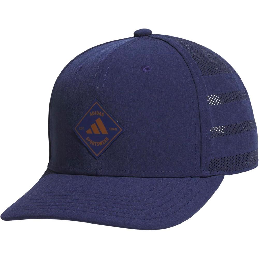 image:imageadidas Mens QuickDry Floatie Waterproof Hat Lightweight Snapback CapDark BlueDusky Bronze Brown