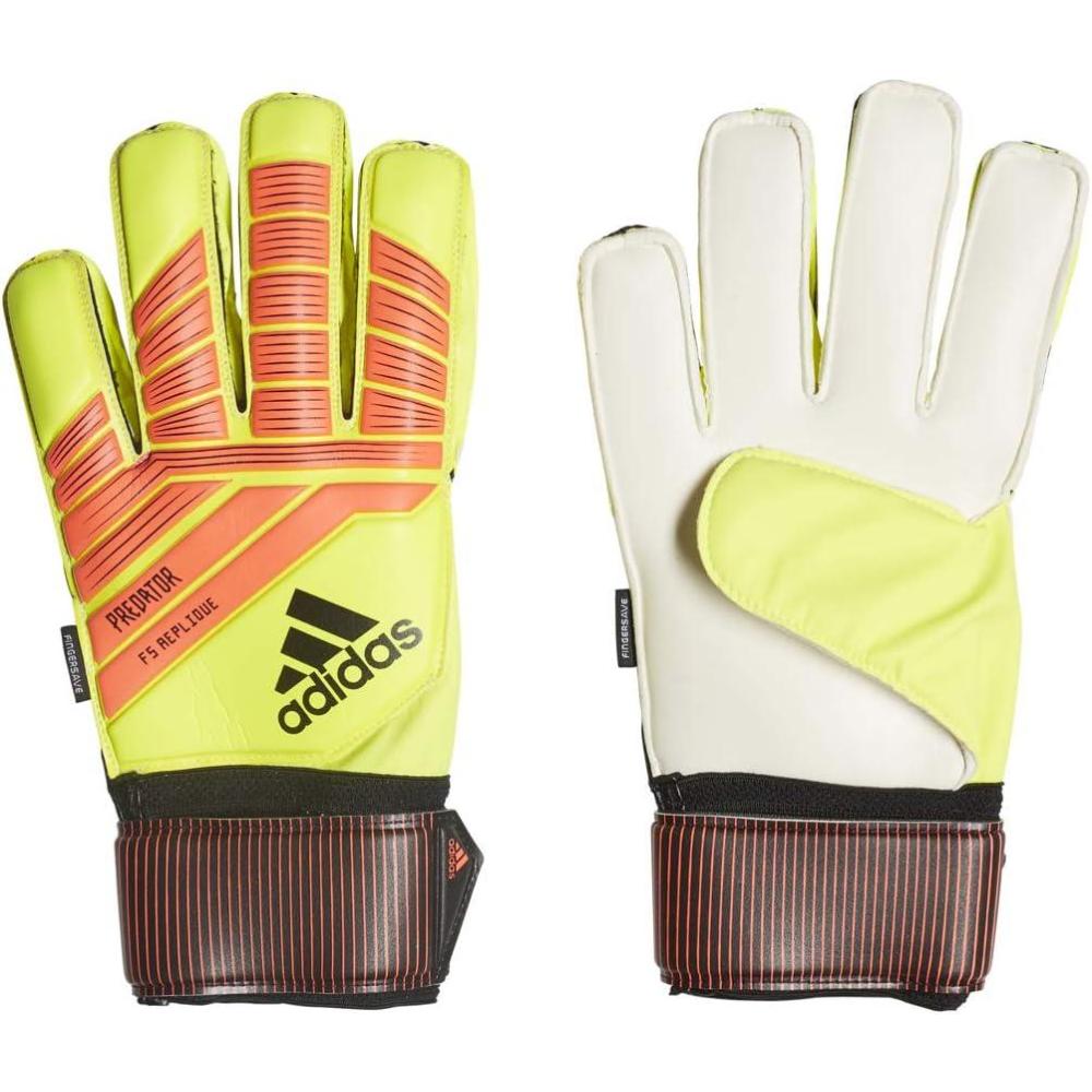 image:imageadidas Predator Fs Replique Senior Goalie Gloves CW5595Solar YellowSolar RedBlack