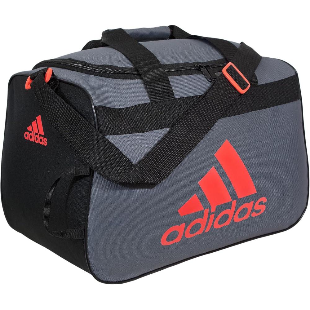 image:imageadidas Unisex Diablo Small Duffel Sports Duffle Gym Bags for Men or Women One SizeOnix GreyBlackSolar RedDiablo