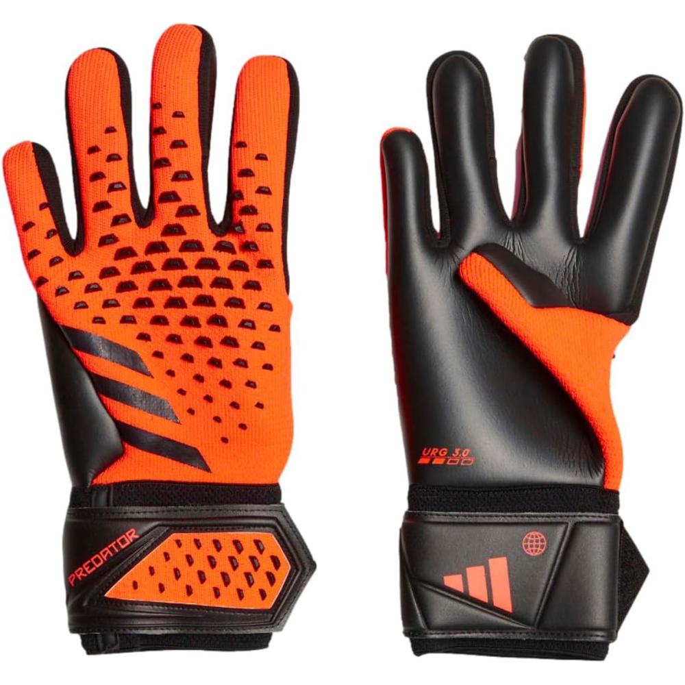 image:imageadidas UnisexAdult League Goalie Predator GlovesSolar OrangeBlackBlack