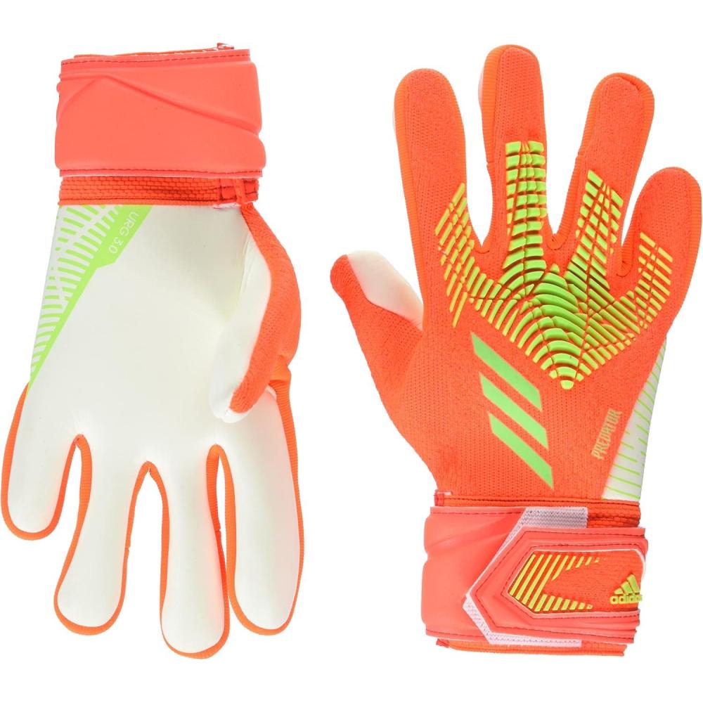 image:imageadidas UnisexAdult League Goalie Predator GlovesSolar RedTeam Solar GreenTeam Solar Green