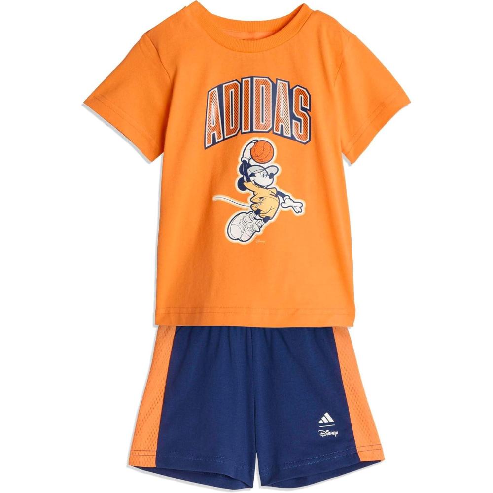 image:imageadidas UnisexBabyPure OrangeOff WhiteMickey Mouse
