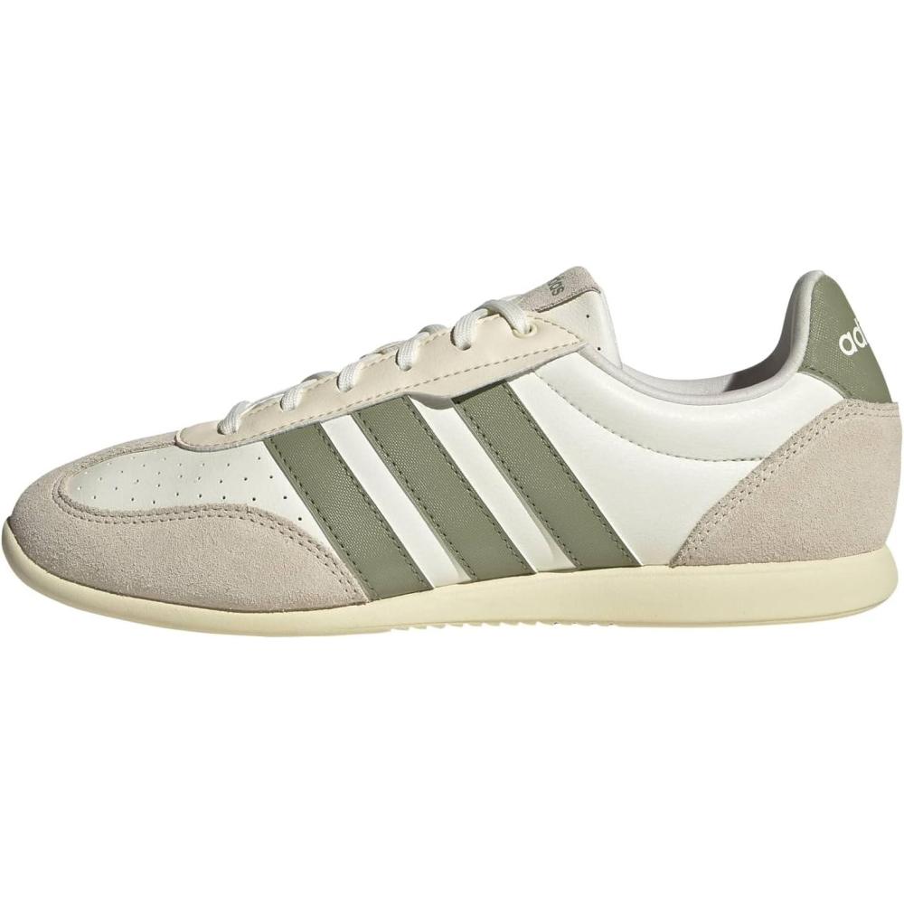 image:imageadidas Womens Barreda LowOff WhiteTent GreenWarm Vanilla