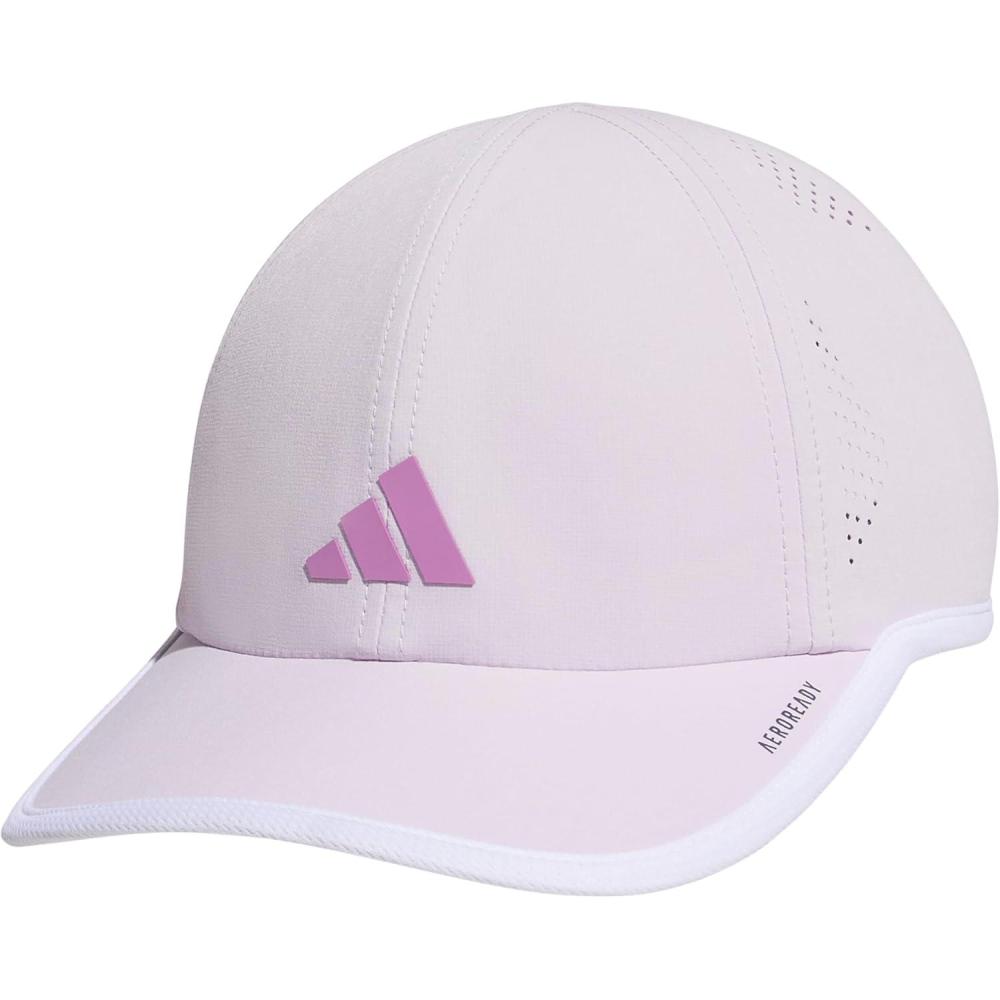 image:imageadidas Womens Superlite Hat Lightweight Athletic Running Cap for WorkoutsIce LavenderPreloved PurpleWhite3
