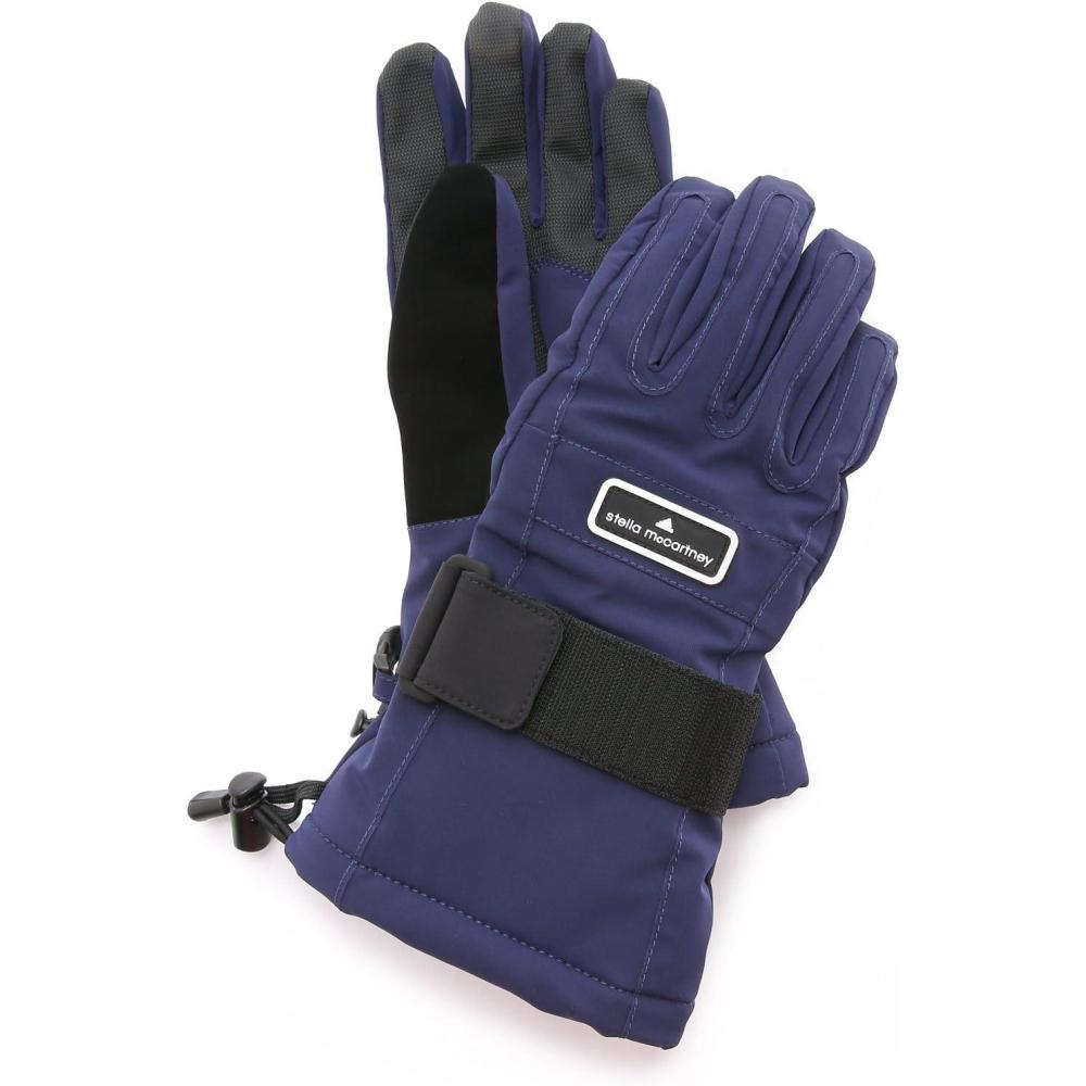 image:imageadidas by Stella McCartney Womens Ski Gloves Ink NavyBlack 9
