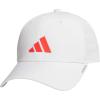 White/Bright Red