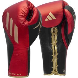 Speed Tilt 750 PRO Fight Gloves(Red/Met Black/Gold)