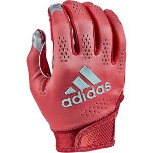 adidas Adizero 11 Adult Football Receiver Glove(Red)