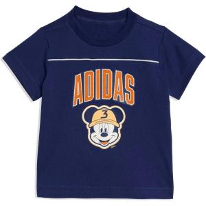 adidas Baby Disney Mickey Mouse T-Shirt(Dark Blue/Off White/Mickey Mouse)