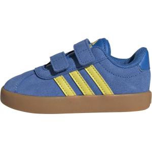 adidas Baby VL Court 3.0 Hook & Loop Shoe(Bright Royal/Pure Sulfur/Gum)