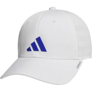 adidas Boys Gameday Hat – Snapback Athletic Baseball Cap(White/Team Royal Blue)