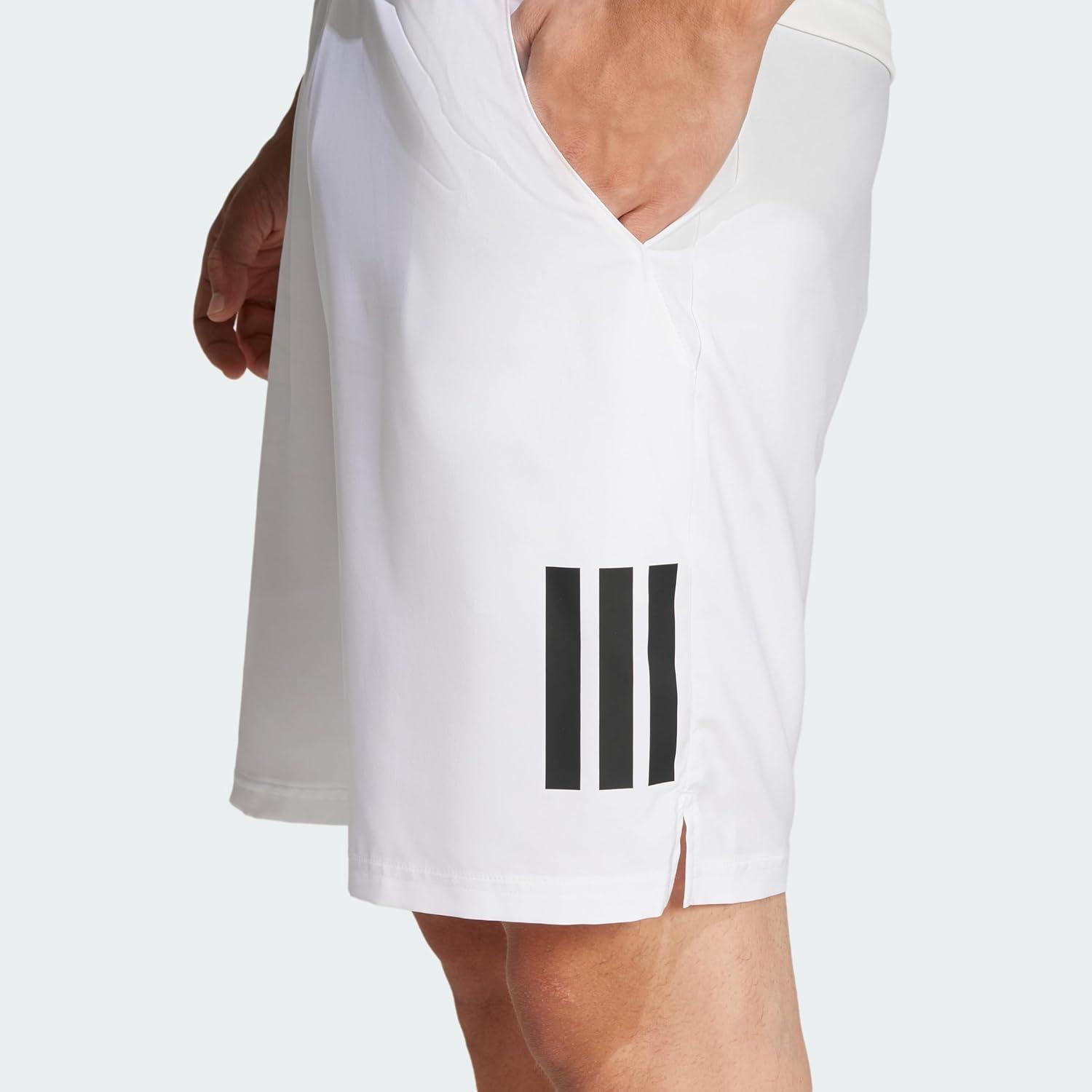 image:imageAdidas Mens Club Tennis Climacool 3Stripes ShortsWhite
