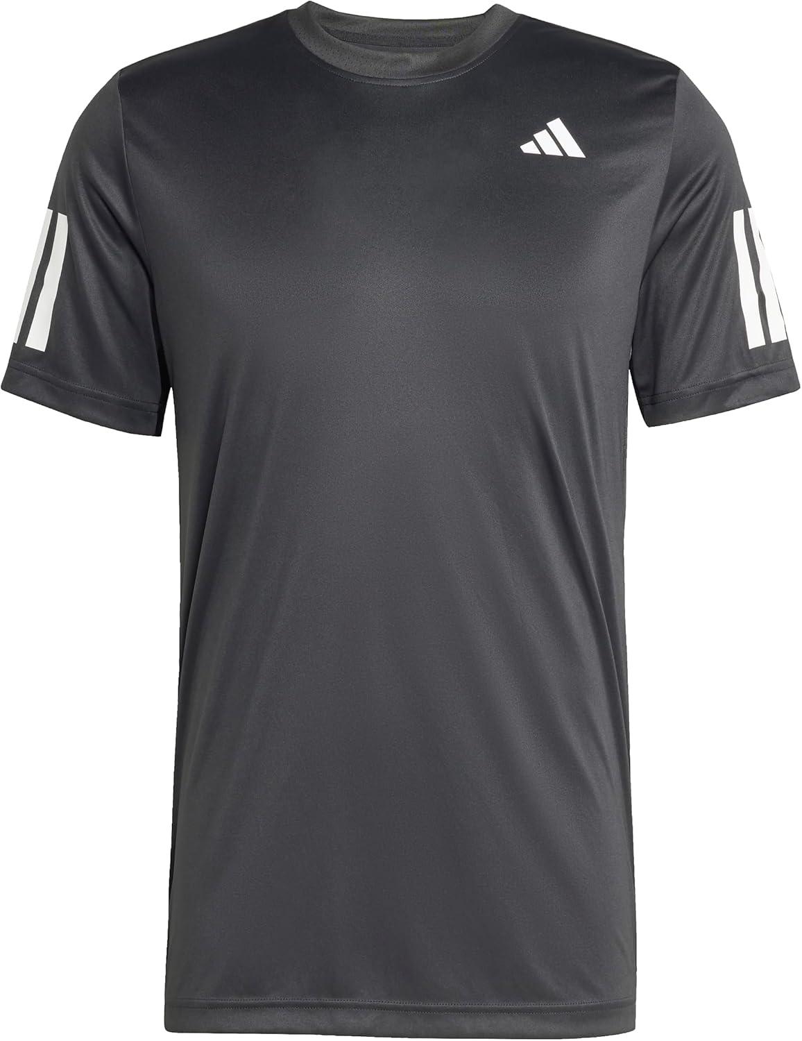 image:imageAdidas Mens Club Tennis Climacool 3Stripes TShirtBlack