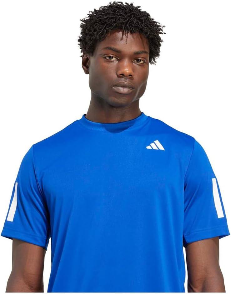 image:imageAdidas Mens Club Tennis Climacool 3Stripes TShirtCollegiate Royal