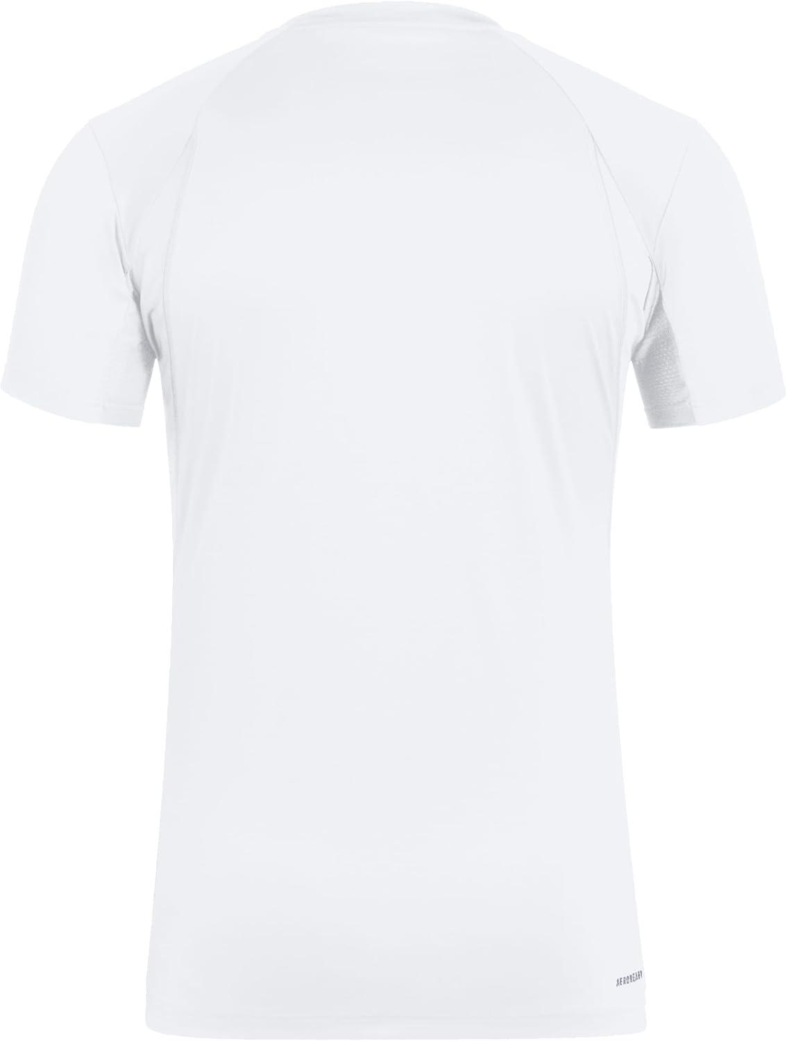 image:imageAdidas Mens Club Tennis Climacool 3Stripes TShirtWhite