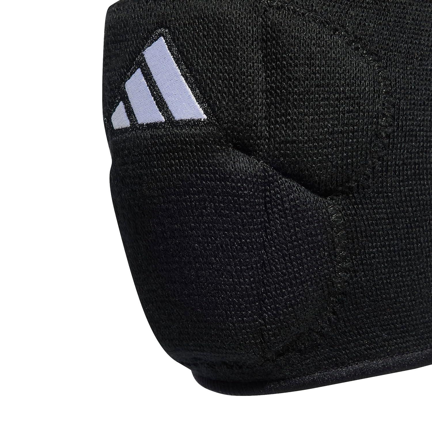 image:imageAdidas UnisexAdult 5Inch Volleyball Kneepads WhiteBlack MediumBlackWhite