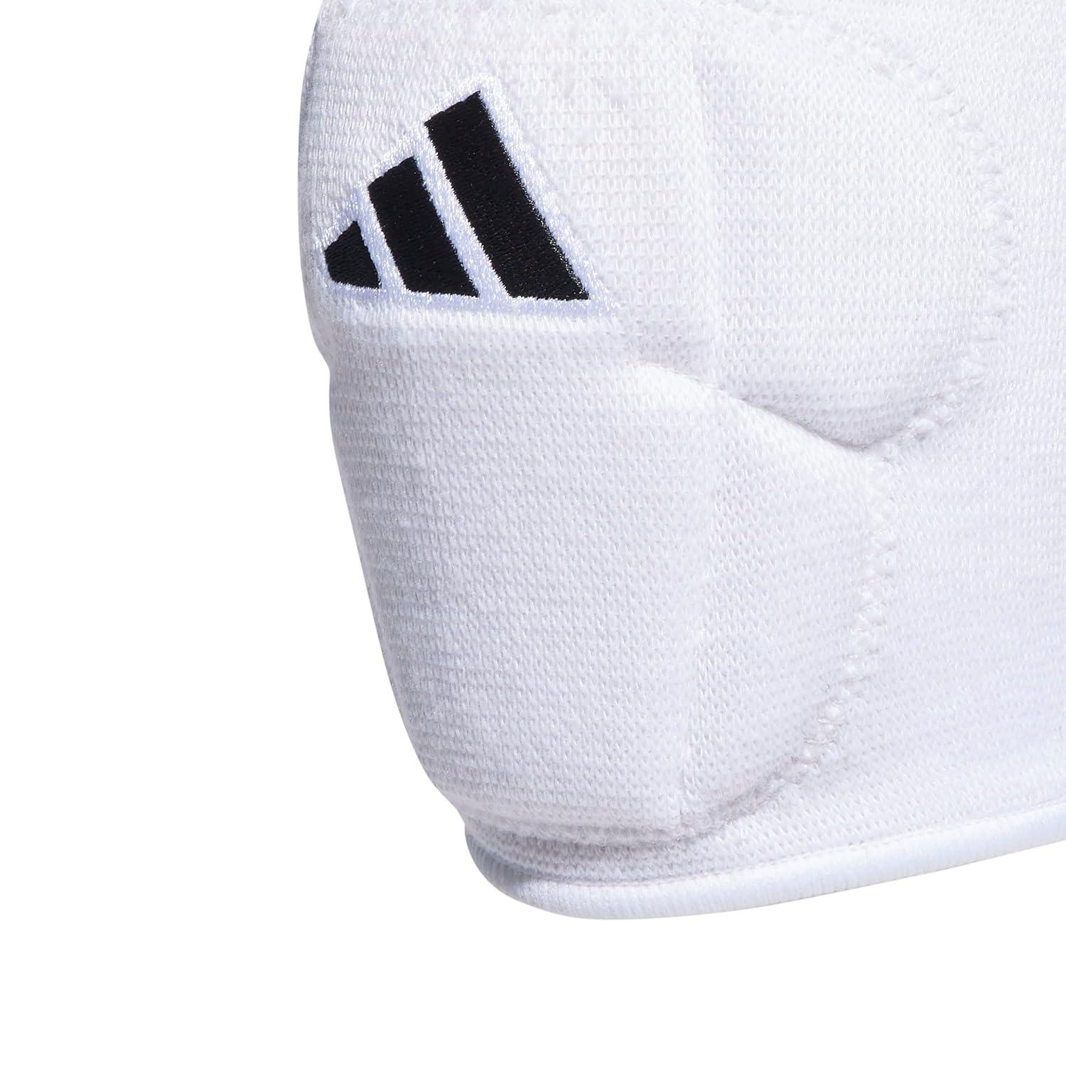 image:imageAdidas UnisexAdult 5Inch Volleyball Kneepads WhiteBlack MediumWhiteBlackWhite