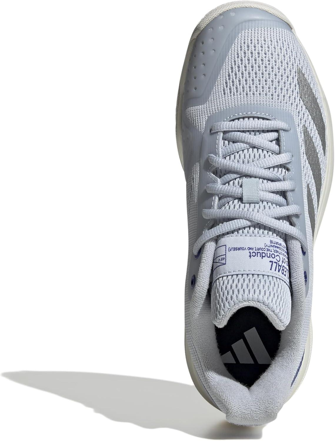 image:imageAdidas Womens Courtflash PickleballHalo BlueSilver MetallicLucid Blue
