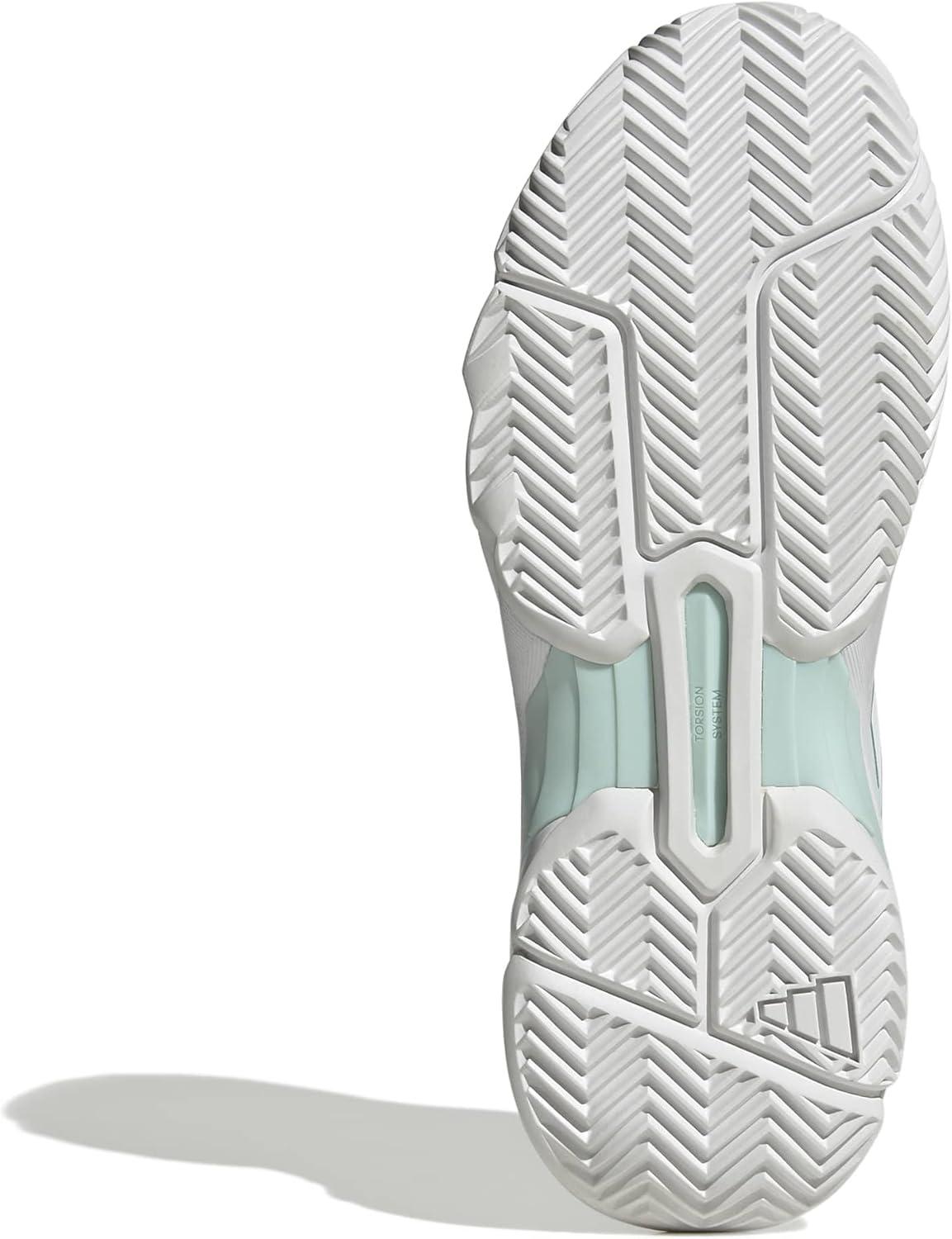 image:imageAdidas Womens Courtjam Control 3 TennisHalo MintWhiteSilver Metallic