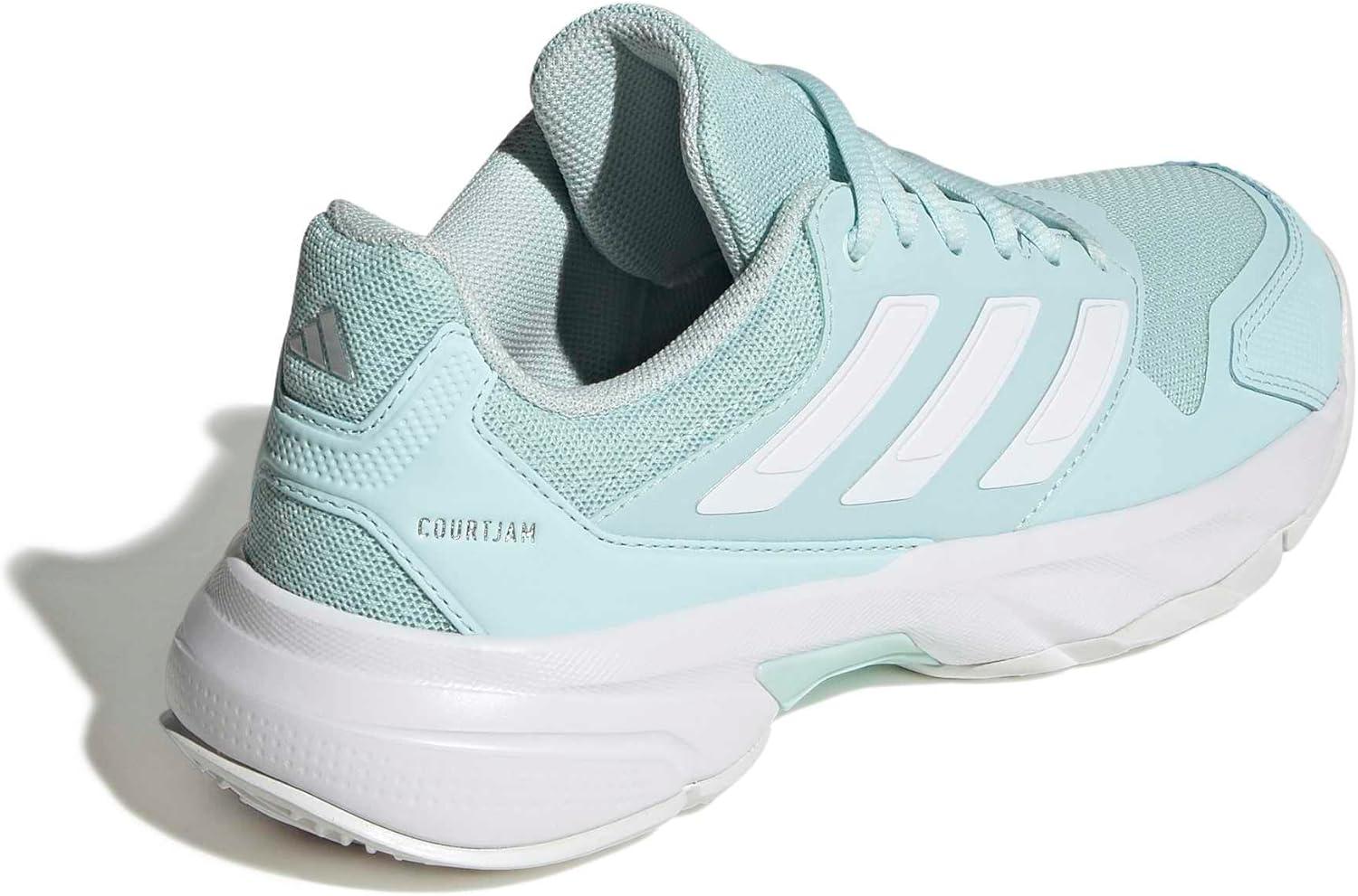 image:imageAdidas Womens Courtjam Control 3 TennisHalo MintWhiteSilver Metallic