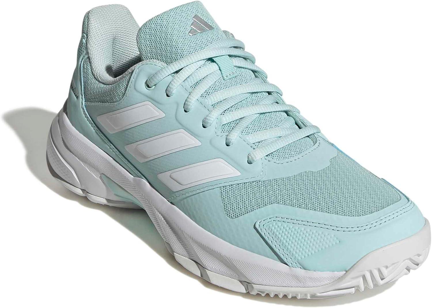image:imageAdidas Womens Courtjam Control 3 TennisHalo MintWhiteSilver Metallic
