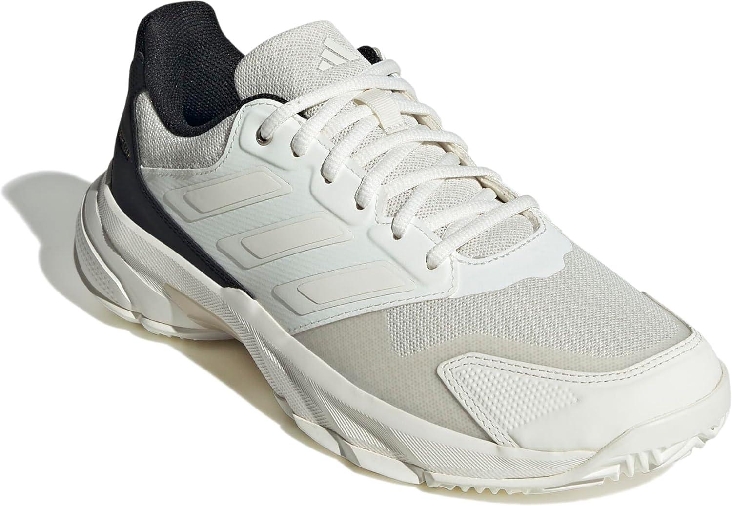 image:imageAdidas Womens Courtjam Control 3 TennisOff WhiteOff WhiteChampagne Metallic