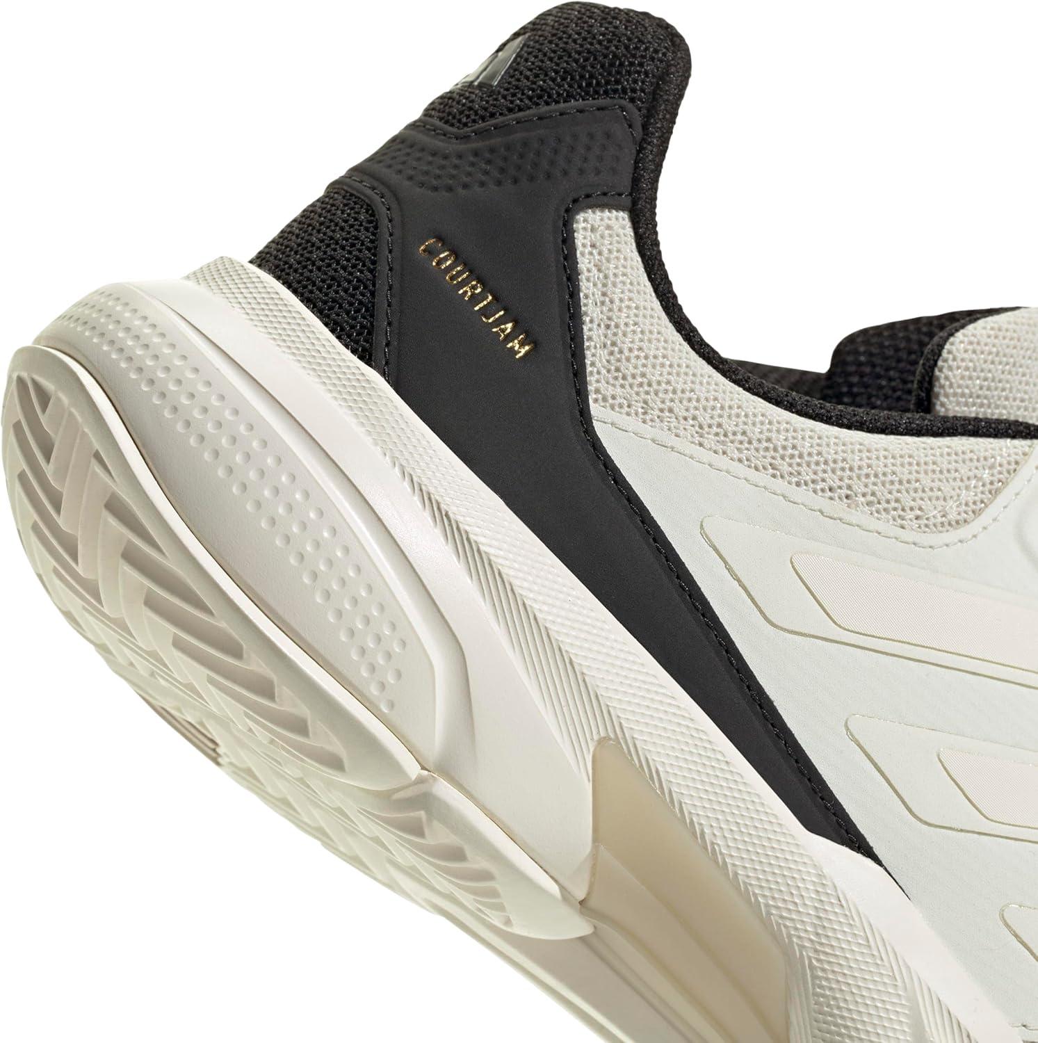 image:imageAdidas Womens Courtjam Control 3 TennisOff WhiteOff WhiteChampagne Metallic