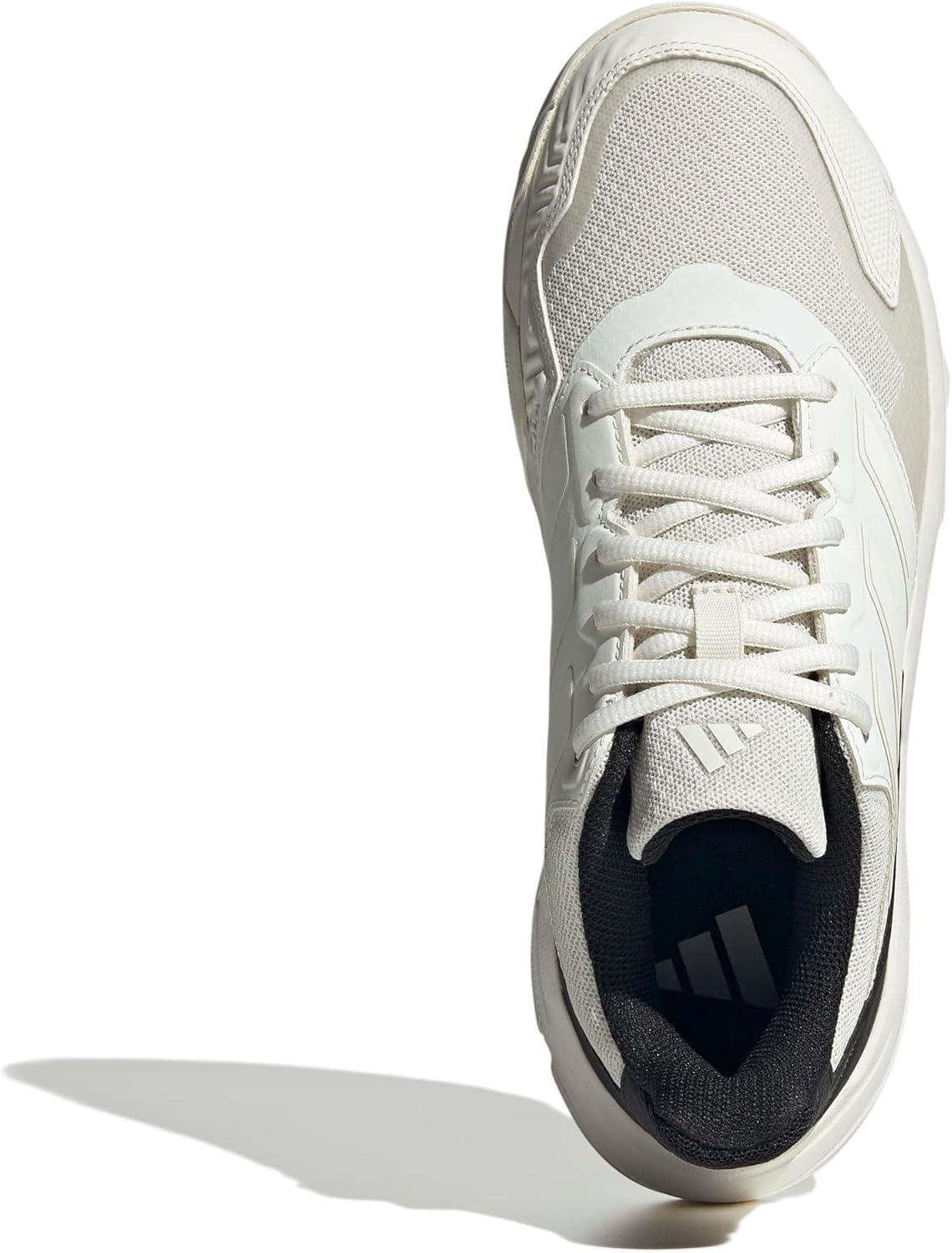 image:imageAdidas Womens Courtjam Control 3 TennisOff WhiteOff WhiteChampagne Metallic