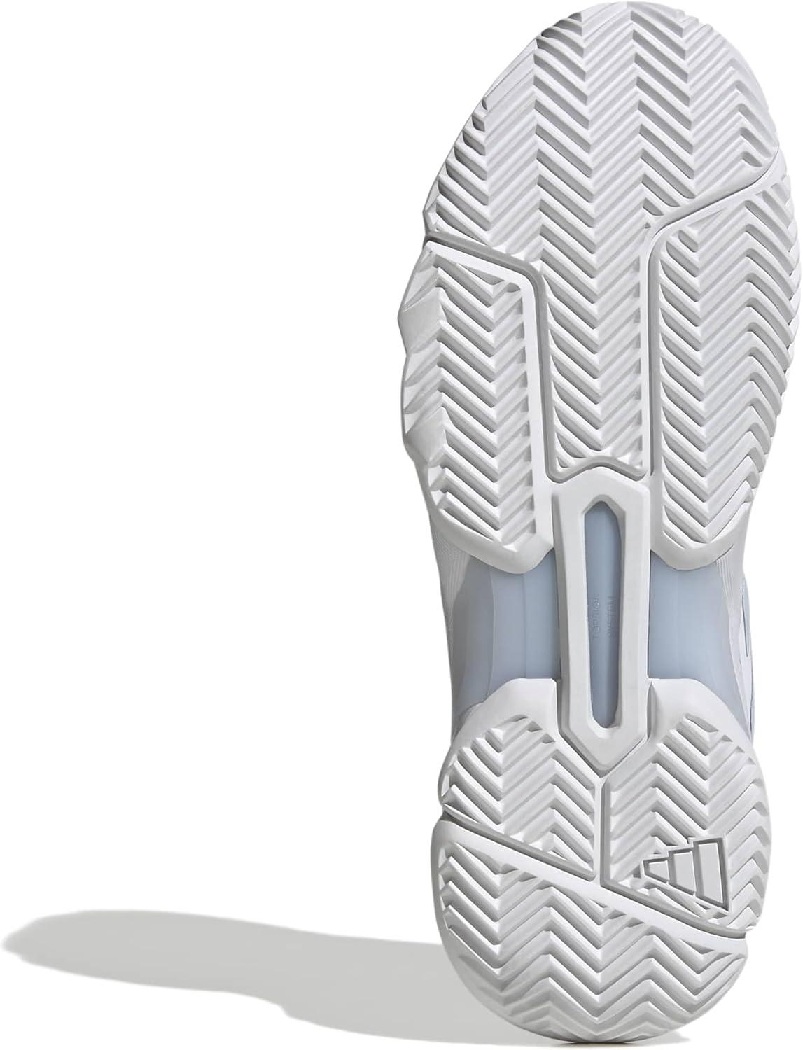 image:imageAdidas Womens Courtjam Control 3 TennisWhiteSilver Metallic