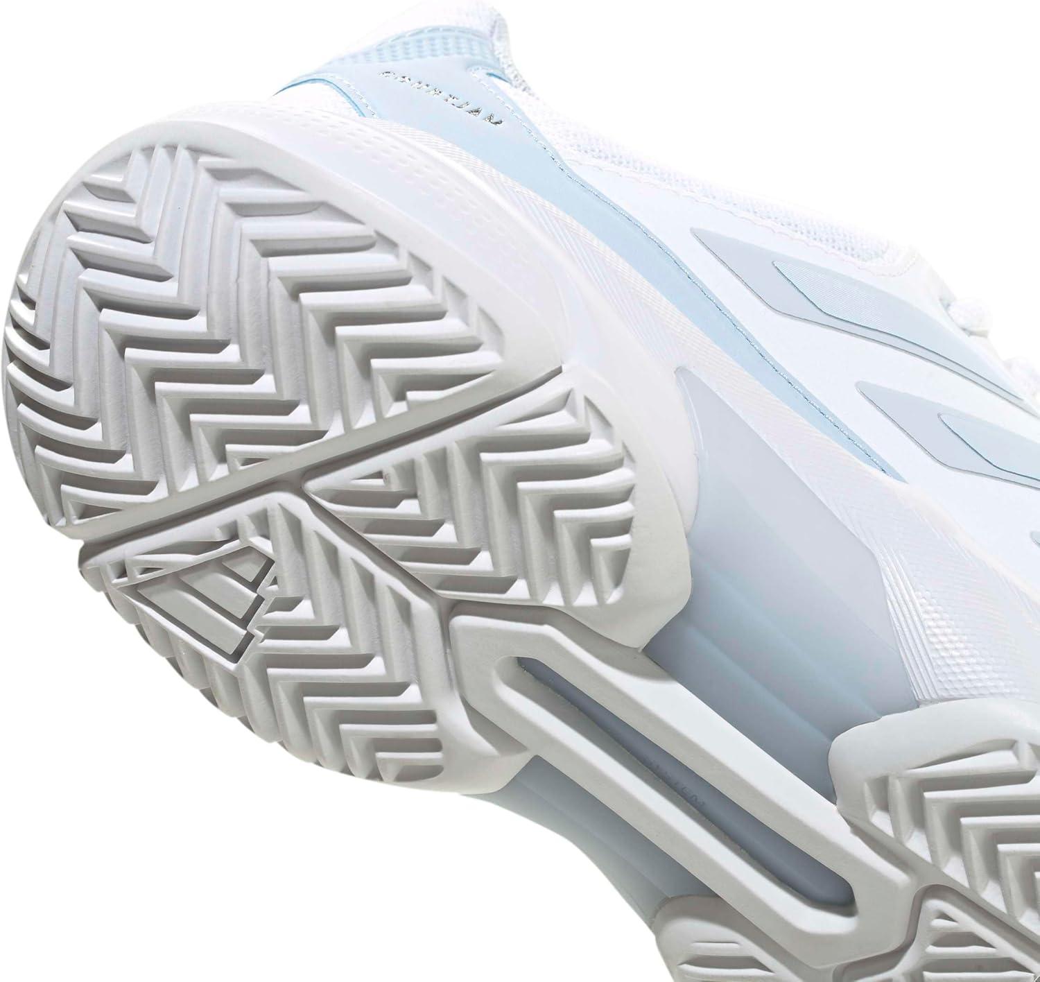 image:imageAdidas Womens Courtjam Control 3 TennisWhiteSilver Metallic