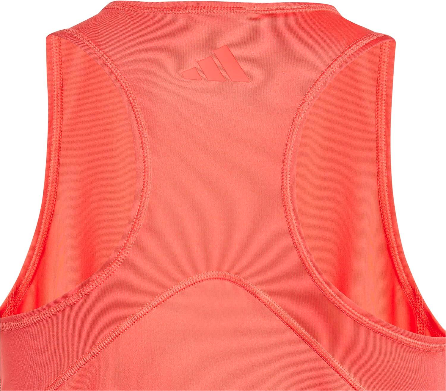 image:imageadidas Club Girls Tank Top WhiteSemi Lucid Red