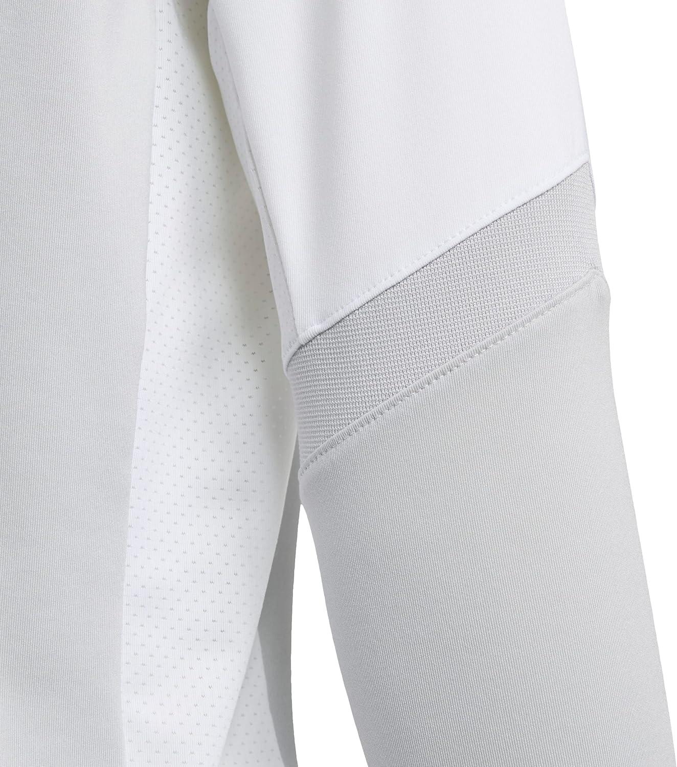 image:imageadidas Girls Volleyball Quickset Long Sleeve JerseyTeam Light Grey