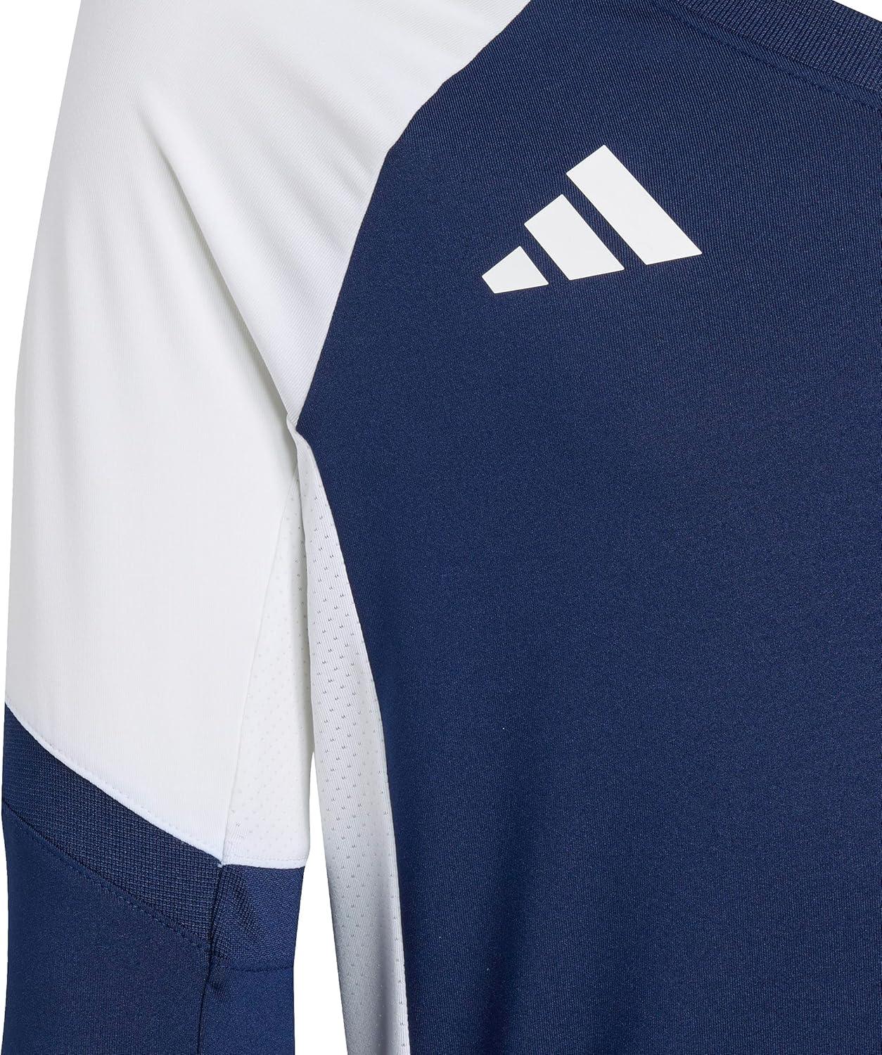 image:imageadidas Girls Volleyball Quickset Long Sleeve JerseyTeam Navy Blue