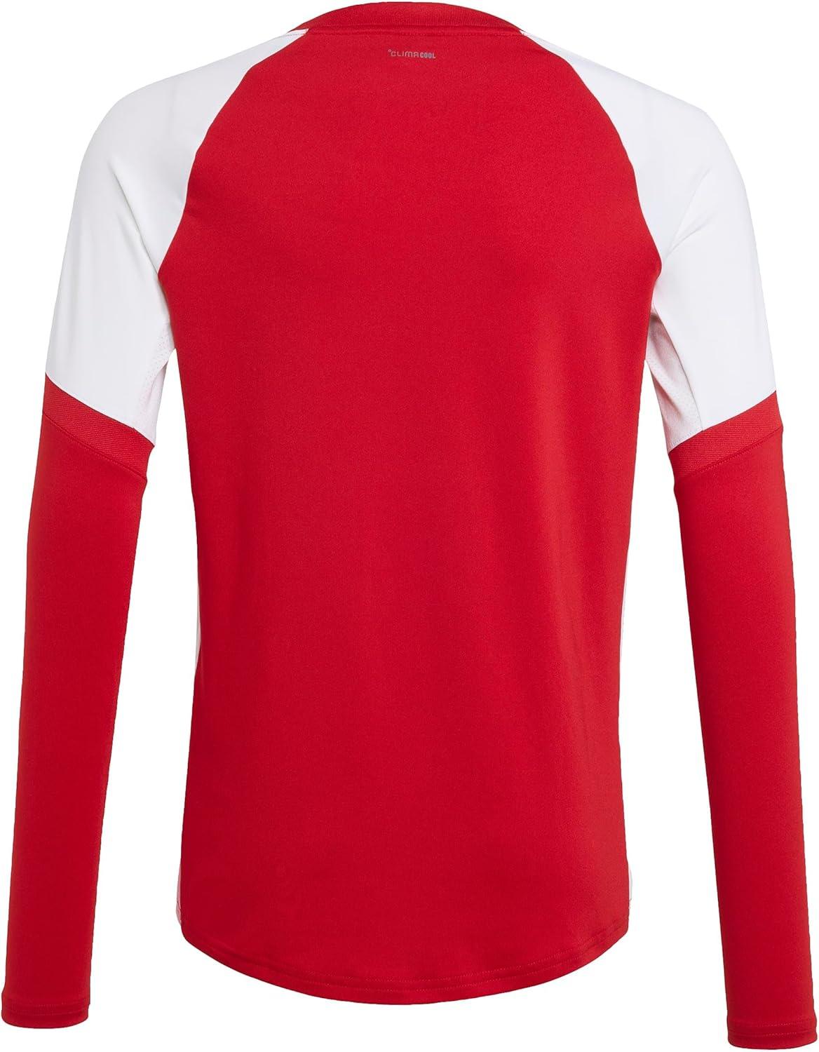 image:imageadidas Girls Volleyball Quickset Long Sleeve JerseyTeam Power Red