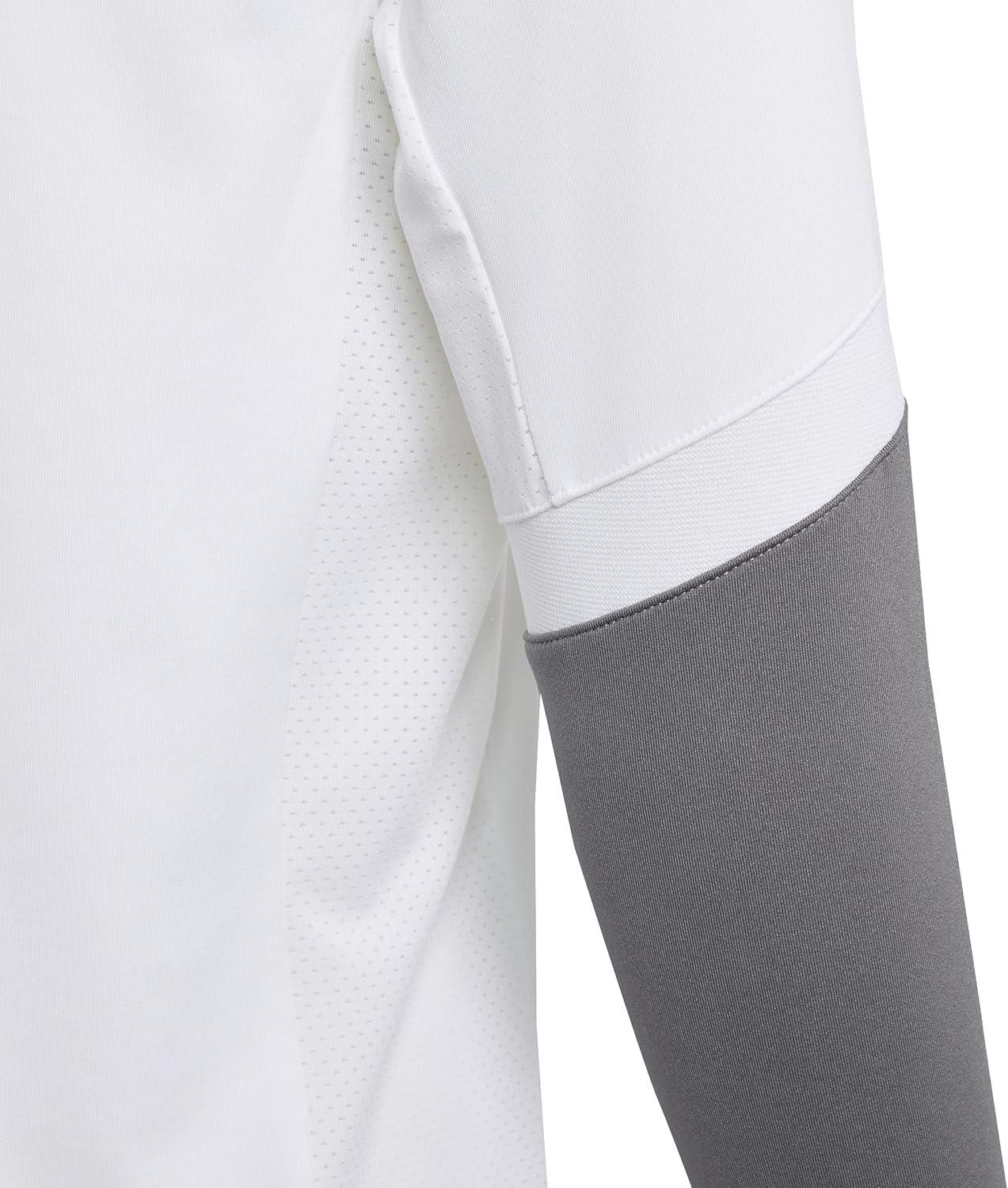 image:imageadidas Girls Volleyball Quickset Long Sleeve JerseyWhite